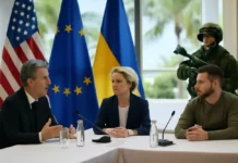 EUA afirmam não impor acordo de fim do conflito à Ucrânia em rodada de negociações em Miami com europeus, enquanto Rússia intensifica ofensiva